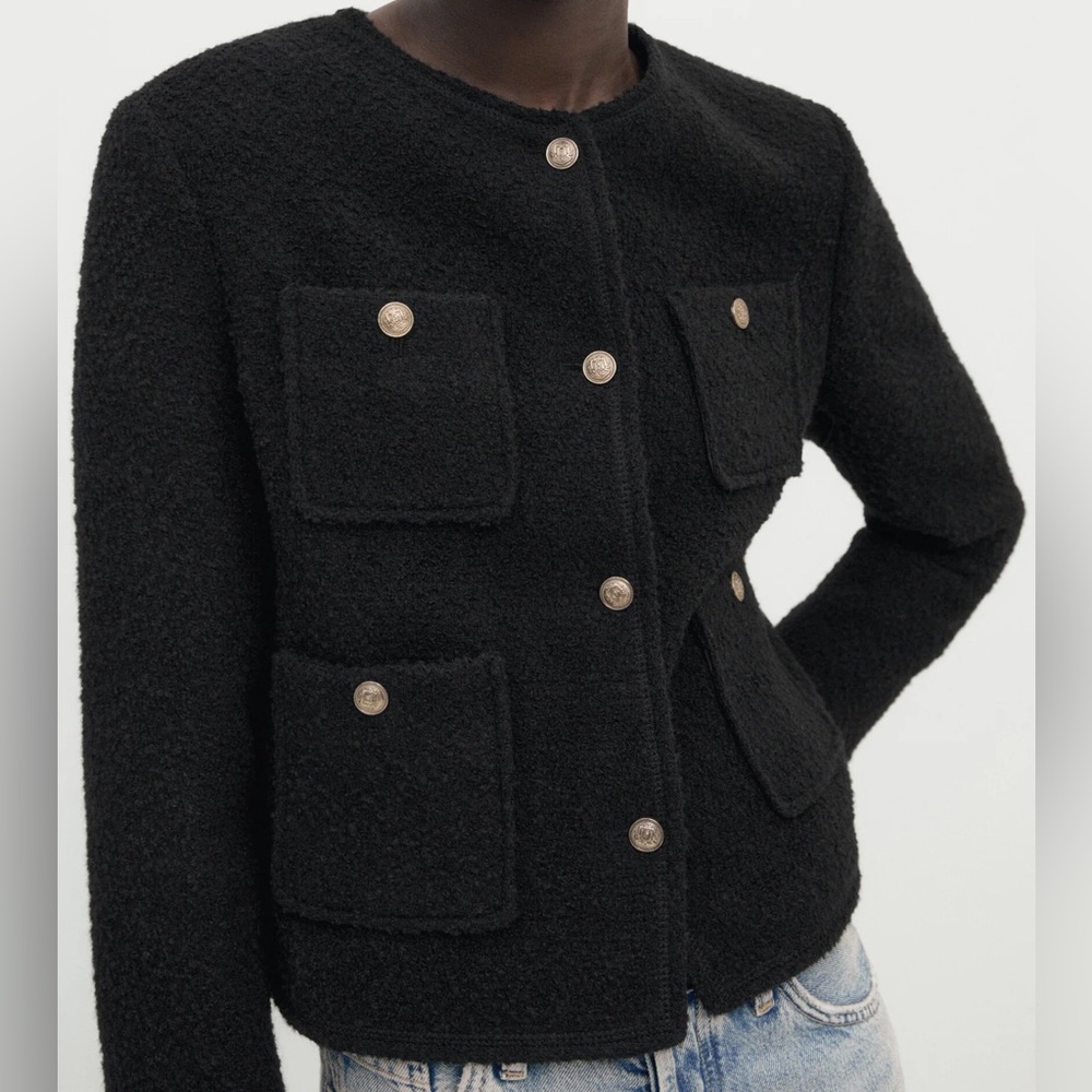 Massimo Dutti Tweed Jacket - Picture 2 of 3